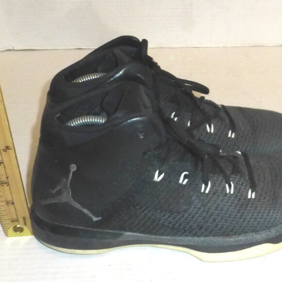 Nike Air Jordan XXX1 Black Cat Men's Baskeball Sneakers Size: 10.5 845037-010 - Picture 7 of 11